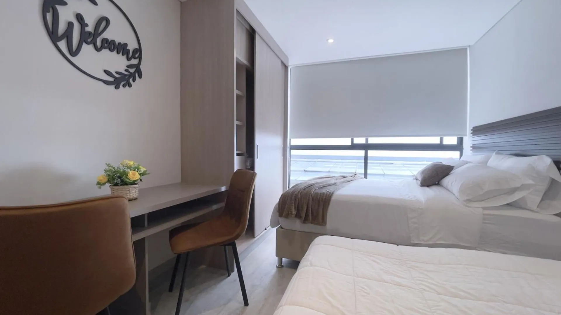 Daire Nuevo Hermoso Y Confortable Loft En Bogota Cerca Aeropuerto, Embajada Americana, Corferias, Agora